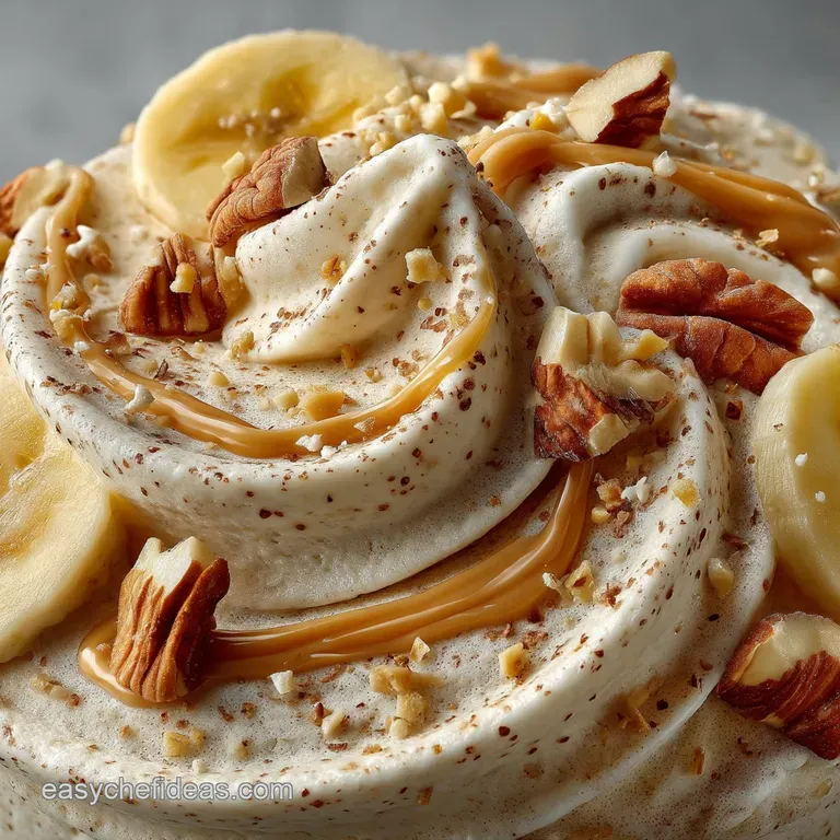 The Twominute Magic Velvety Nochurn Banana Nice Cream presentation