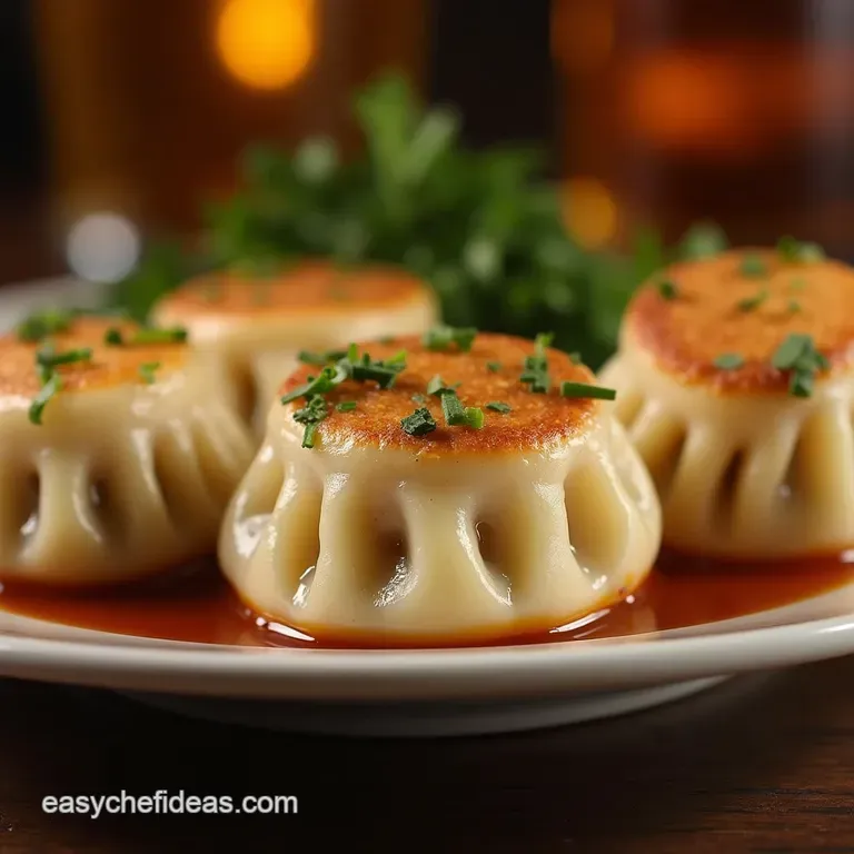 Proper Pub Grub Velvety Chicken Herb Dumplings from Scratch presentation