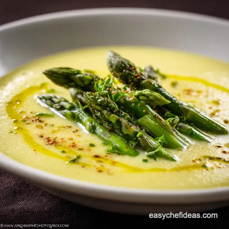 Cream of Asparagus Soup: the Silky Restaurant-Quality Spring Classic presentation