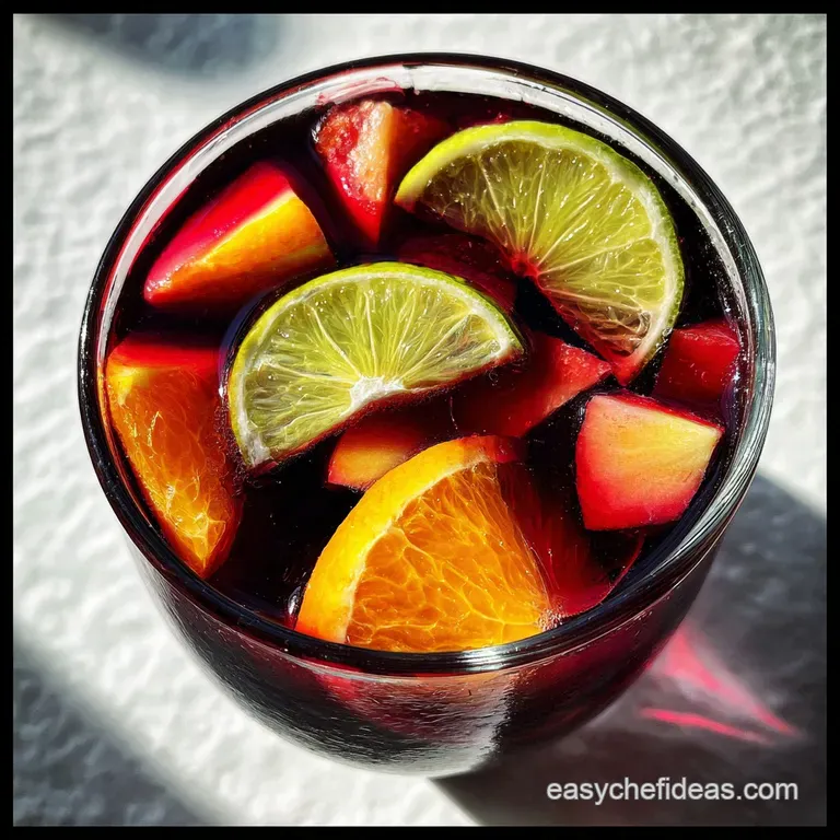 Traditional Sangria Recipe with Brandy and Stone Fruit