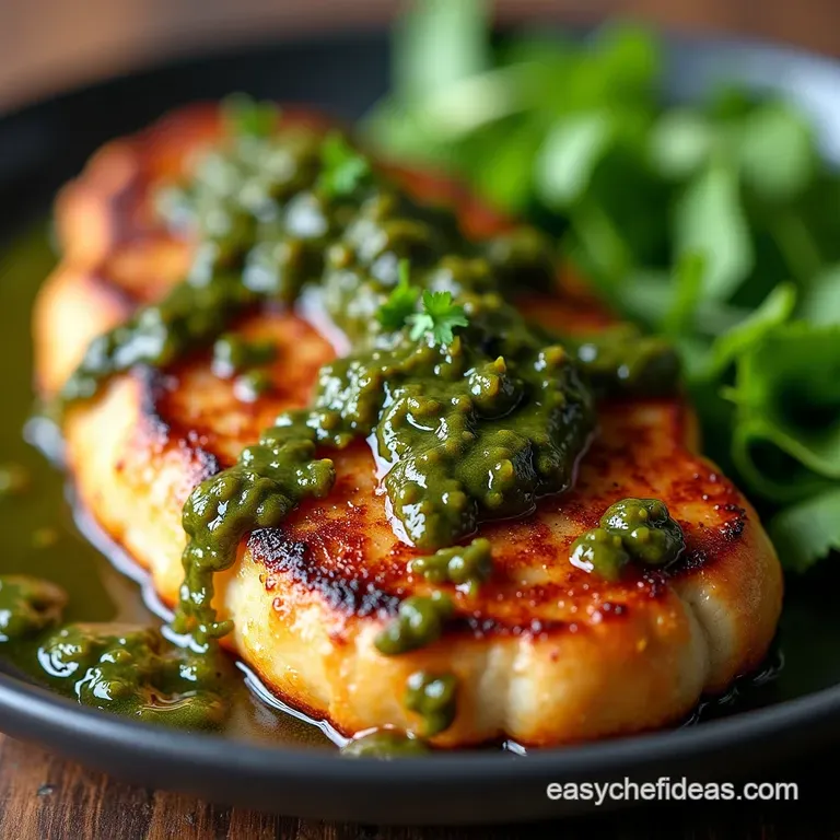 The Fire Starter Authentic Vibrant Chimichurri Sauce