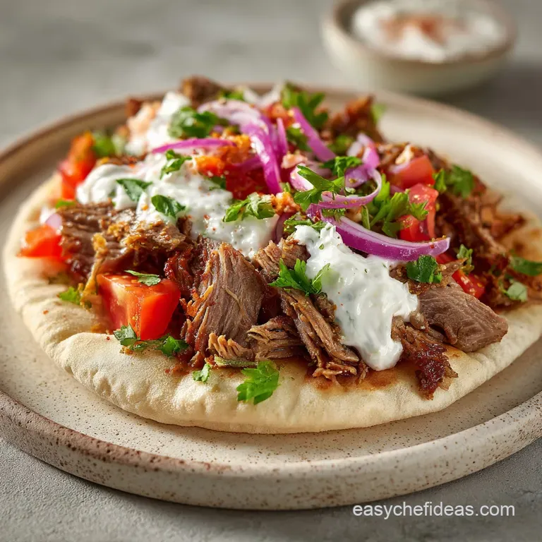 A tantalizing doner kebab wrap, bursting with juicy meat and colorful veggies, artfully arranged with a side of crispy fries.