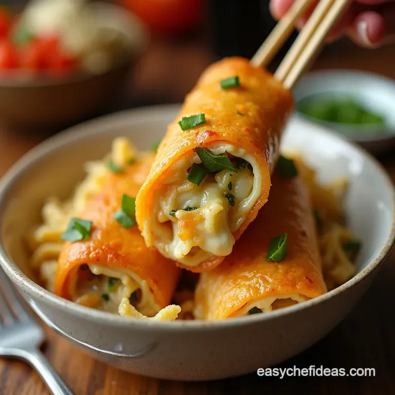 Weight Watchers Egg Roll in a Bowl presentation