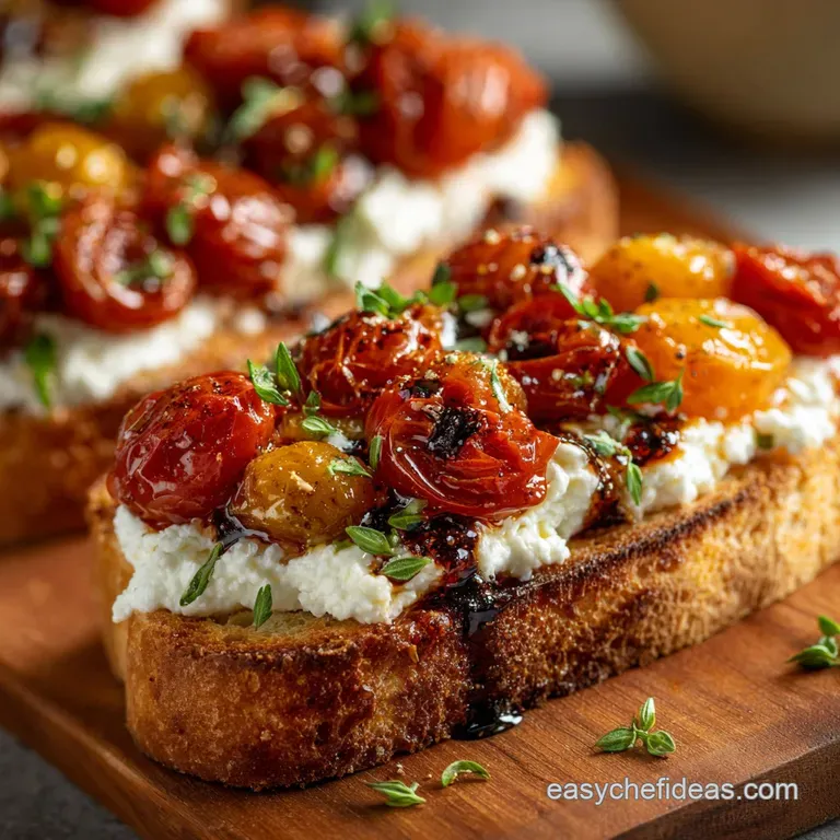 Whipped Ricotta Toast with Roasted Tomatoes: The Ultimate Brunch Fix