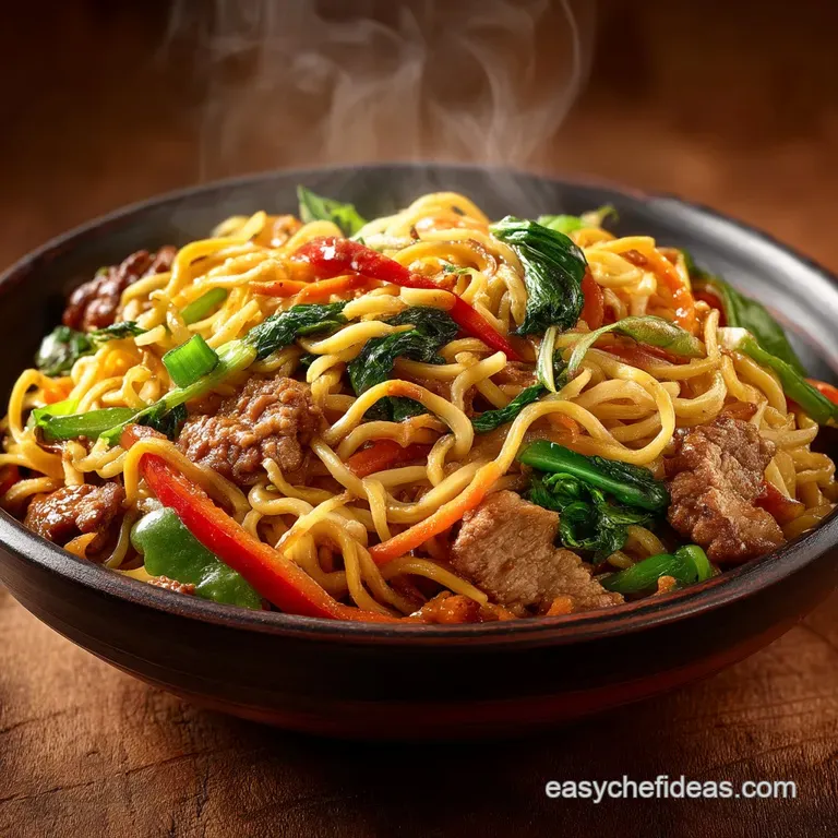 Wok Star Chow Mein the Ultimate Panda Express Copycat Recipe presentation