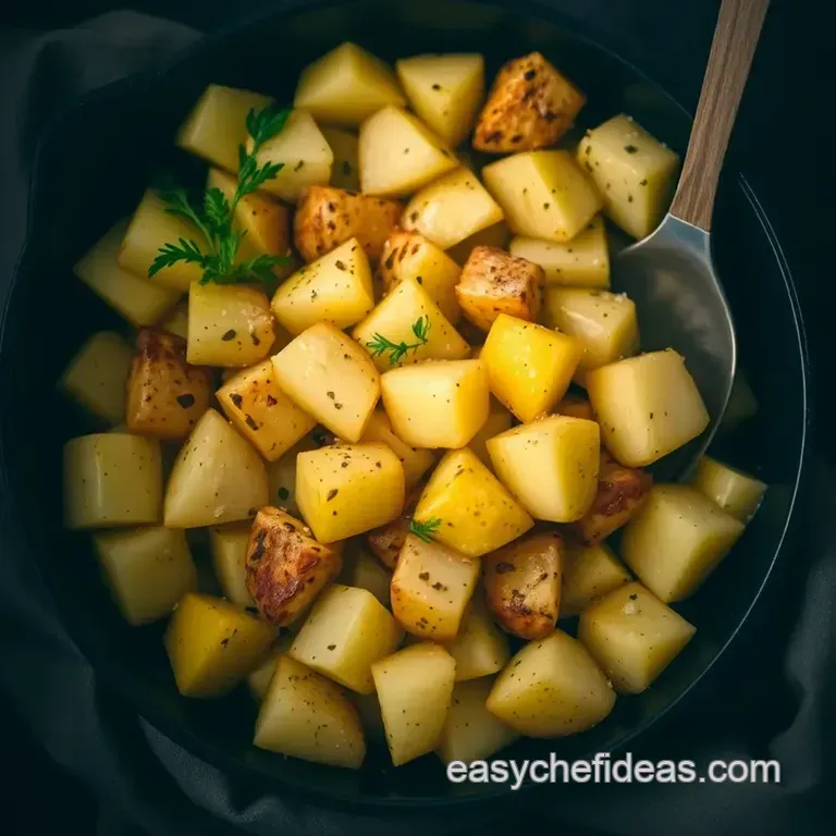 Zesty Greek Lemon Potatoes: a Taste of the Mediterranean presentation
