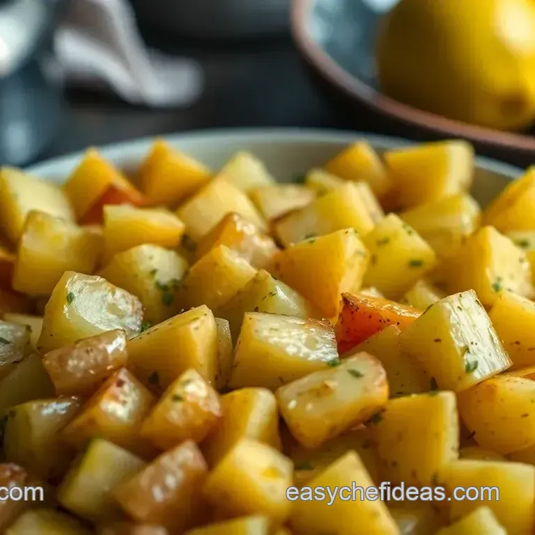 Zesty Greek Lemon Potatoes: A Taste of the Mediterranean