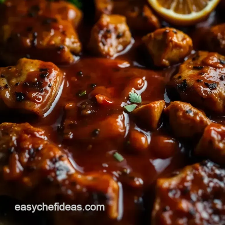 Zesty Grilled Chicken Sauce: a Simple Twist for Flavorful Bbq presentation