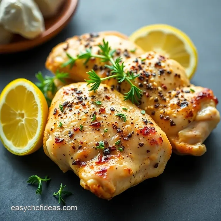 Zesty Lemon Pepper Chicken: A Flavor Bomb for Weeknights!
