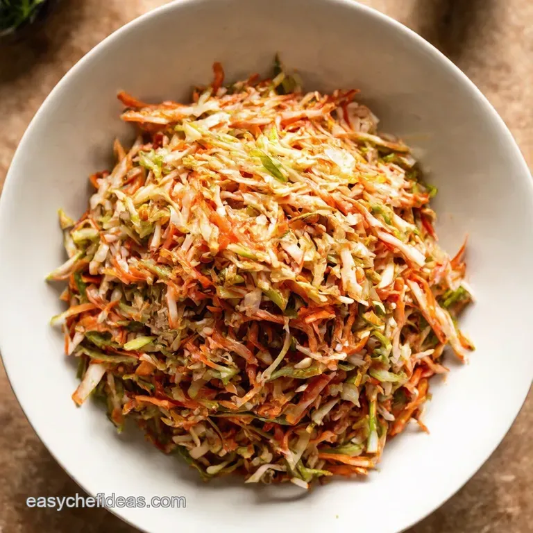 Zingy Asian Slaw a Crunchy Celebration of Flavor presentation