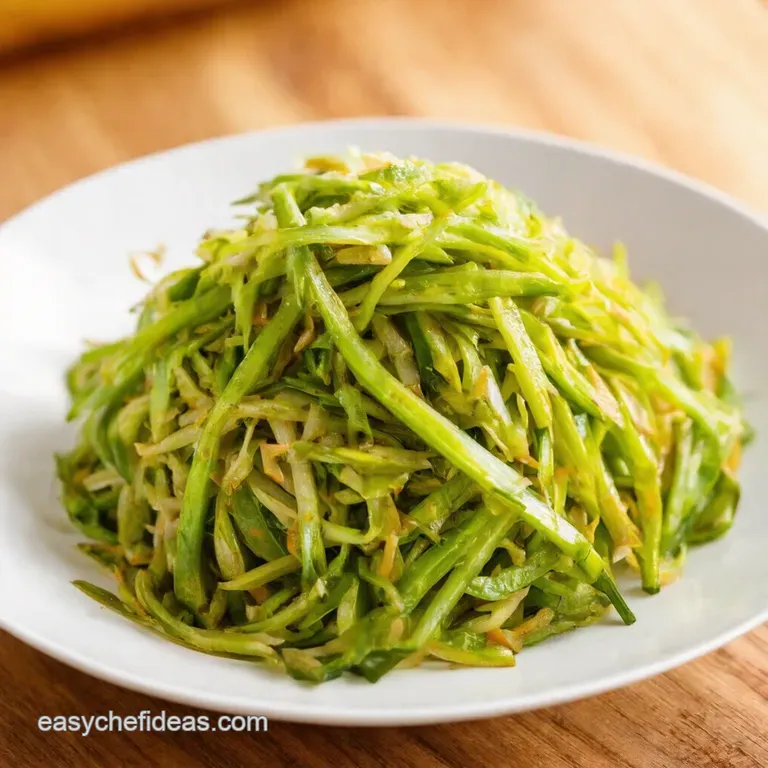 Zingy Green Papaya Salad Som Tum a Taste of Thailand presentation