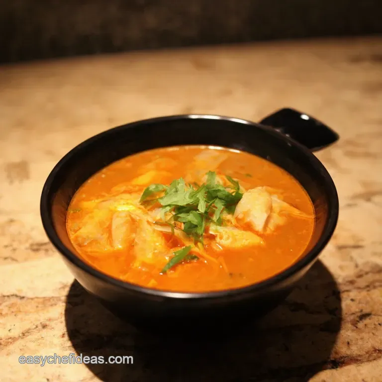 Zingy Zesty Hot and Sour Soup a Flavour Fiesta presentation