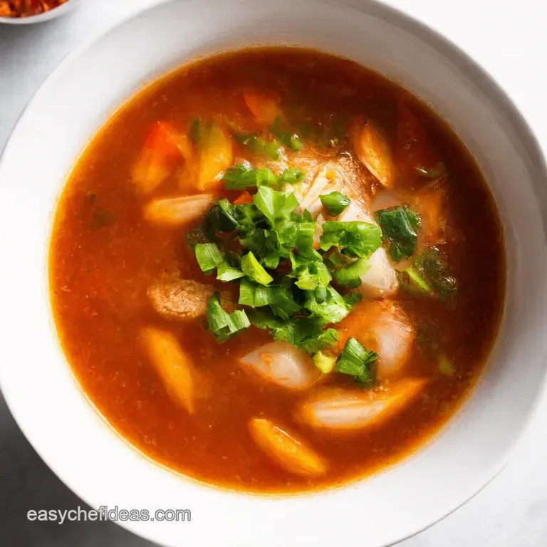 Zingy Zesty Hot and Sour Soup A Flavour Fiesta