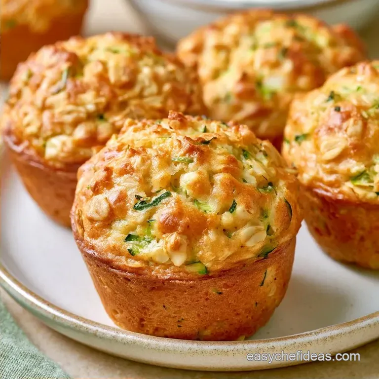 Fail-Proof Zucchini Banana Oatmeal Muffins
