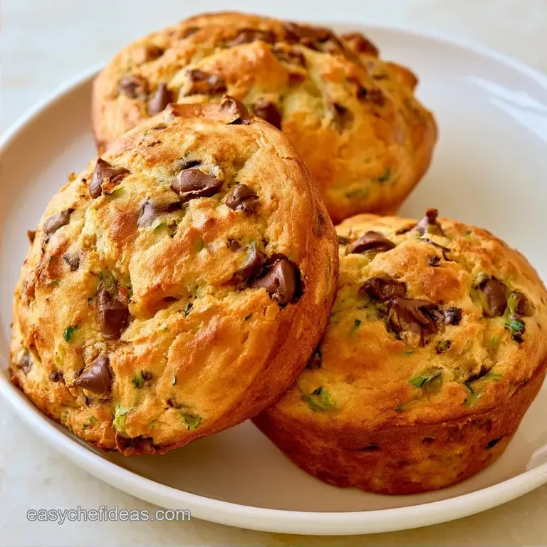 Failure-Proof Zucchini Chocolate Chip Muffins